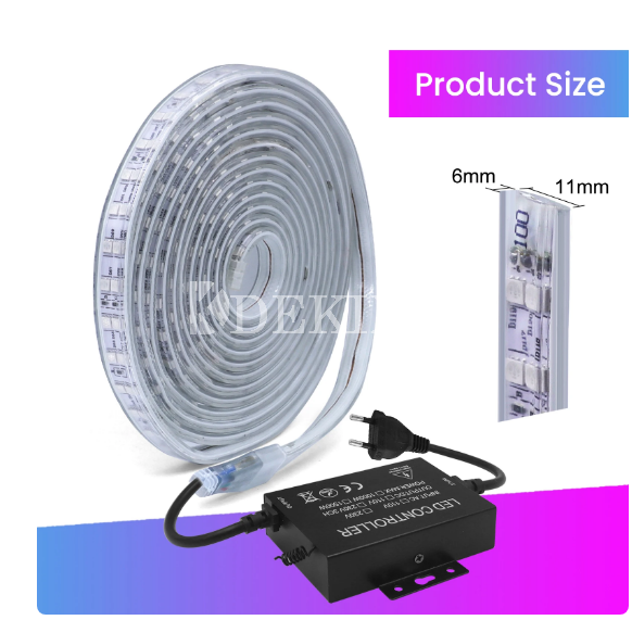 220V-5050-RGB -2 خط