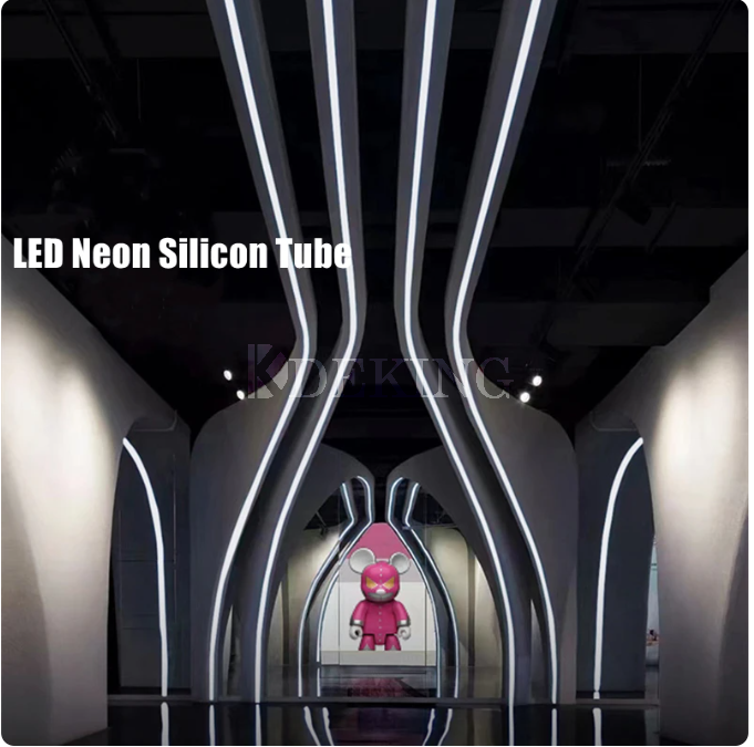 شريط LED من السيليكون النقي نيون