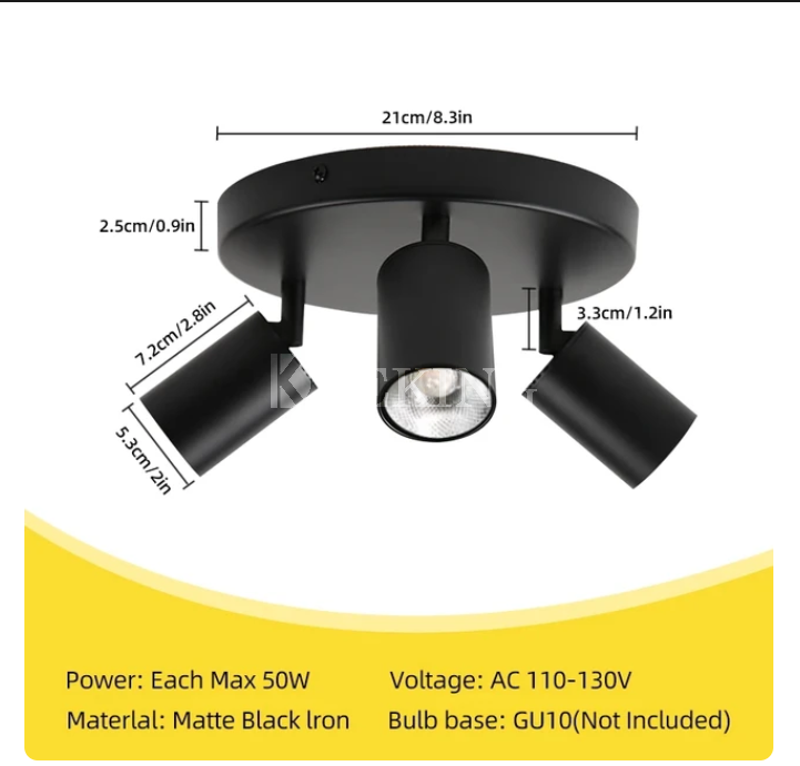 GU10 Track Light Spot