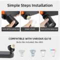 GU10 Track Light Spot