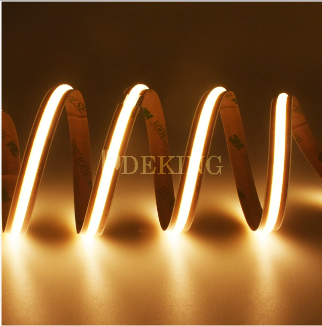 شريط إضاءة 24V COB (شريط ثنائي باعث للضوء بتقنية رقاقة على لوح)