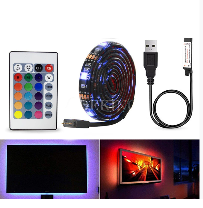 Светодиодная лента RGB 12 В для задней стороны телевизора