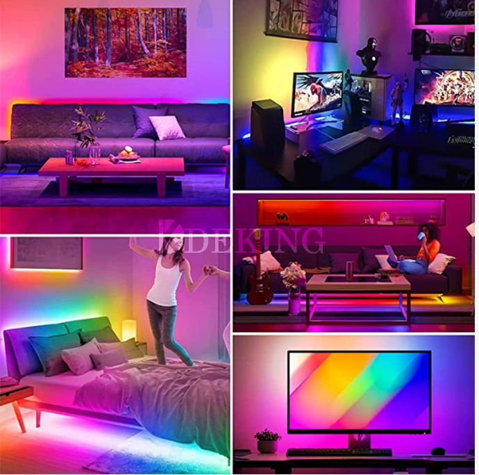 Светодиодная лента RGB 12 В для задней стороны телевизора